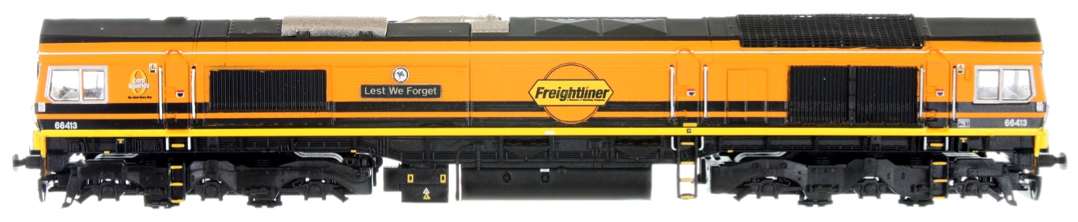 N Scale - Dapol - 2D-007-013D - Locomotive, Diesel, EMD Class 66 - Freightliner - 66413