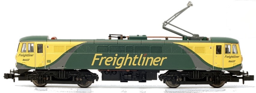 N Scale - Dapol - ND-099Q - Locomotive, Electric, Class 86 - Freightliner - 86637