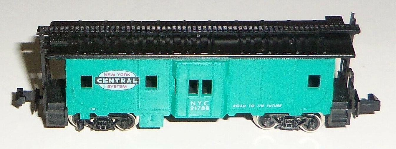 N Scale - E-R Models - 70114 - Caboose, Bay Window - New York Central - 21788