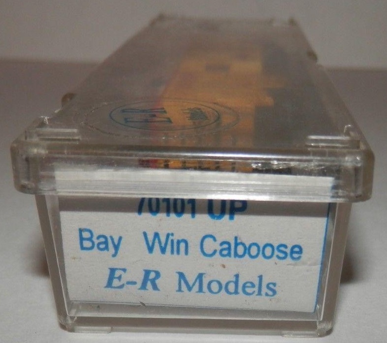 N Scale - E-R Models - 70101 - Caboose, Bay Window - Union Pacific - 402