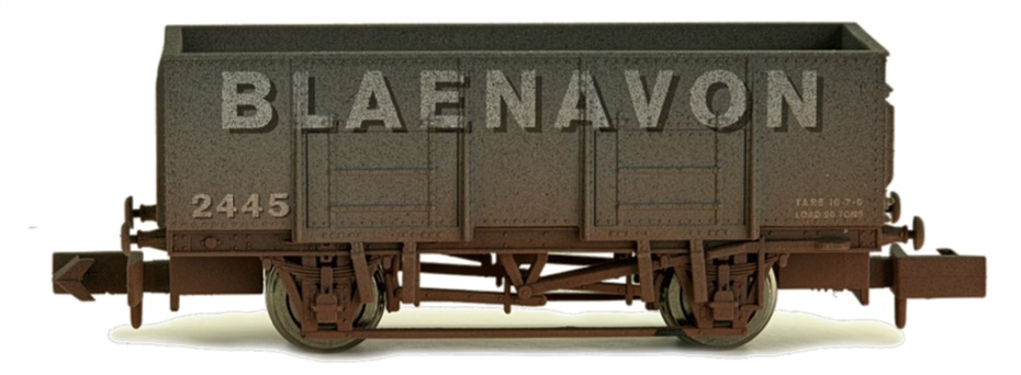 N Scale - Dapol - 2F-038-028 - Wagon, 20-Ton, Mineral - Painted/Lettered - 2445