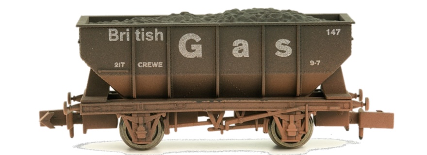 N Scale - Dapol - 2F-034-026 - Wagon, 20-Ton, Mineral - Painted/Lettered - 147