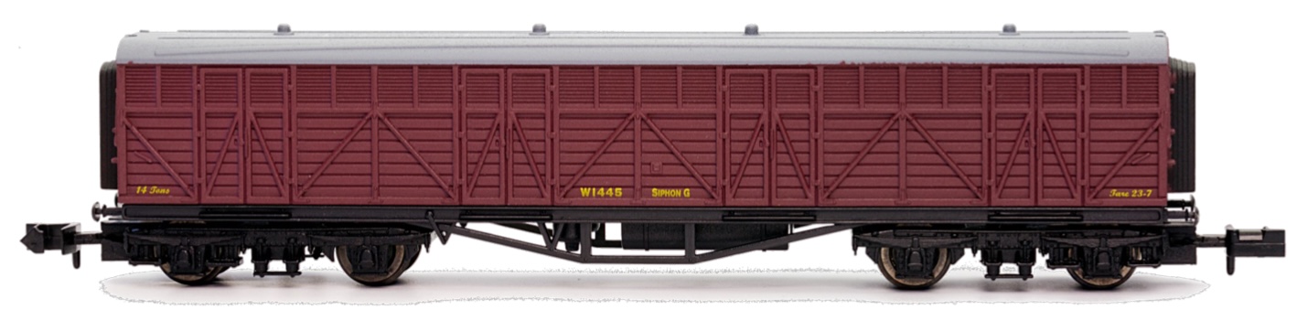 N Scale - Dapol - 2F-023-004 - Siphon Wagon, Wood, H-Series - British Rail - W1434