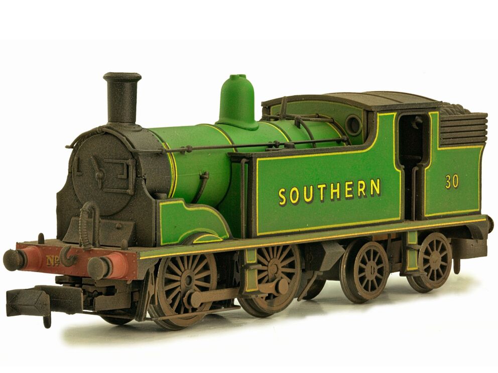 N Scale - Dapol - 2S-016-005 - Locomotive, Steam, M7, 0-4-4 - Southern (UK) - 37