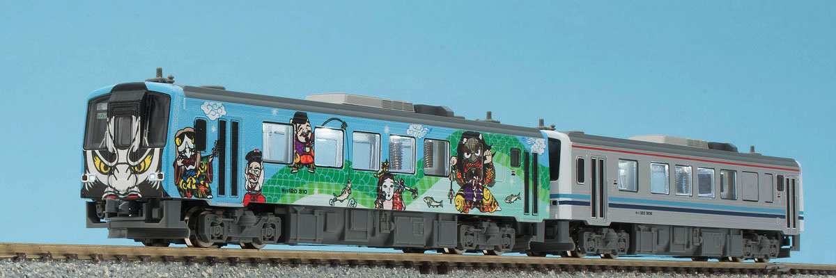 N Scale - Tomix - 98986 - Passenger Train, Diesel, KIHA 120 - Japan Railways West - 2-Pack