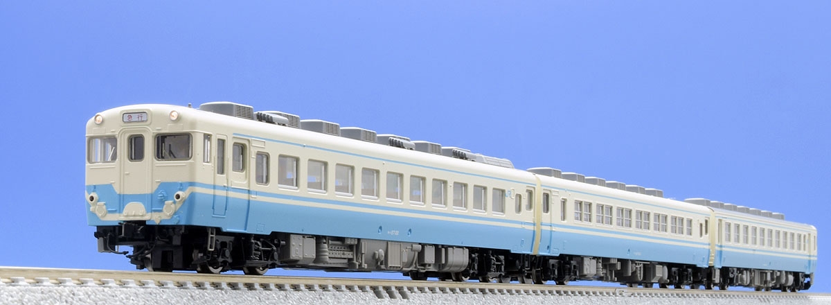 N Scale - Tomix - 98980 - Passenger Train, Diesel, KIHA 58 - Japan Railways Shikoku - 3-Pack