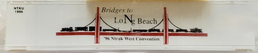 N Scale - Deluxe Innovations - Special Run 1996 N-TRAK West Convention Model - Container, 48 Foot - NTRAK - 1996
