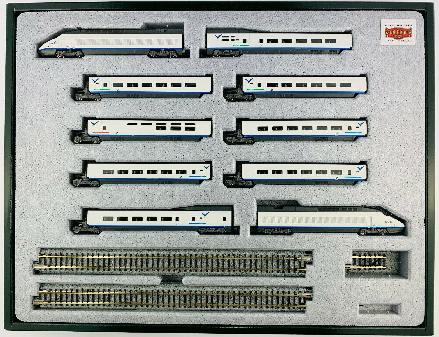 N Scale - Kato Lemke - 10-719-1 - Passenger Train, Electric, AVE, Serie 100 - Renfe - 01