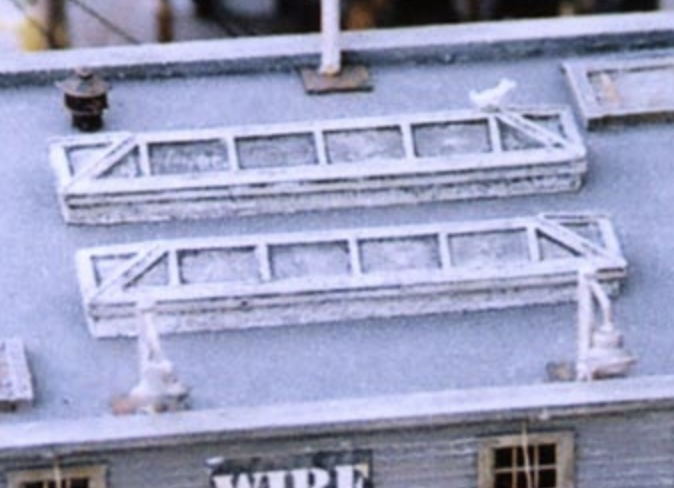 N Scale - Model Tech Studios - D1044 - Accessories, Detail Parts, Skylights - Undecorated