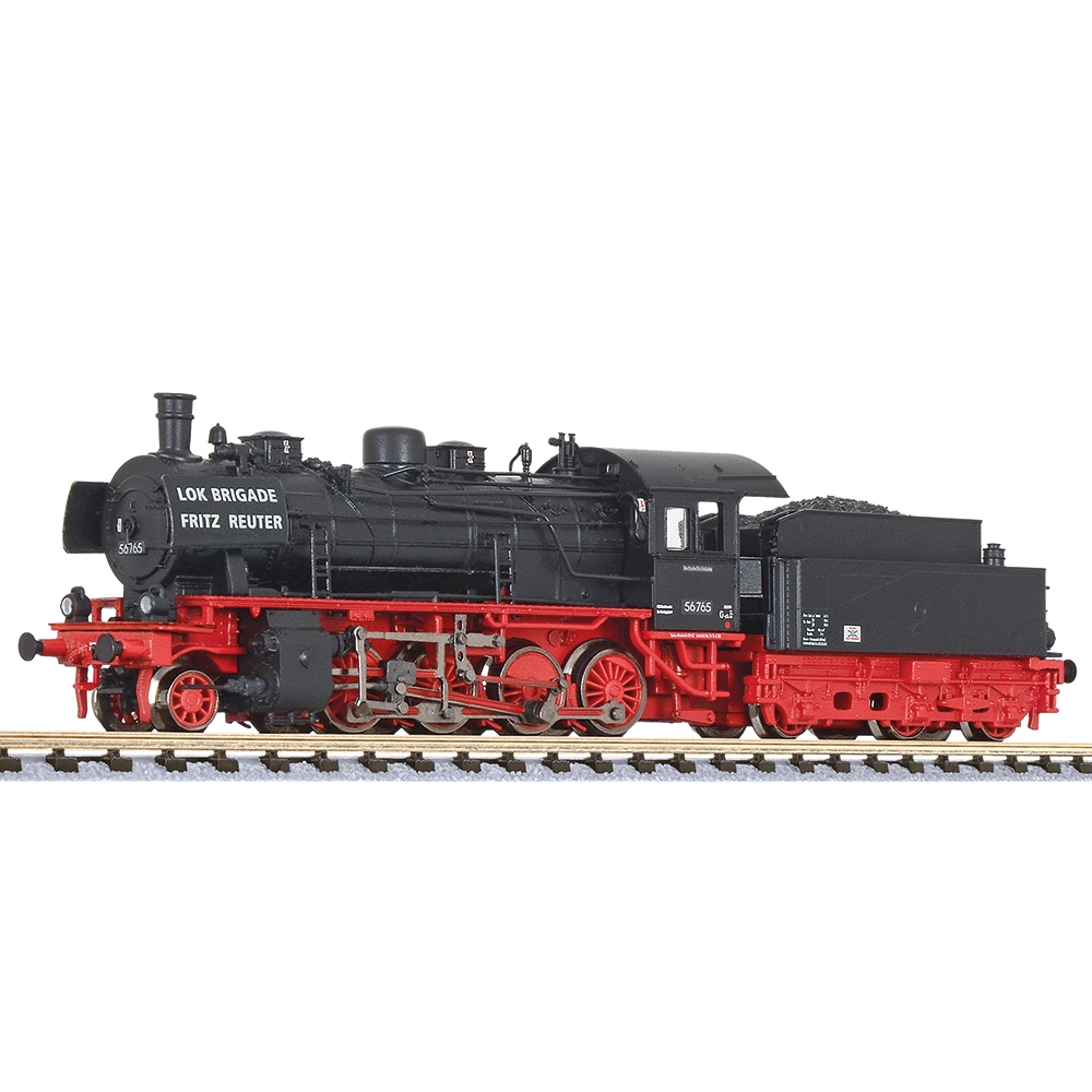 N Scale - Liliput - L161563 - Locomotive, Steam, 2-8-0, Ep.III - Deutsche Reichsbahn - 56 765