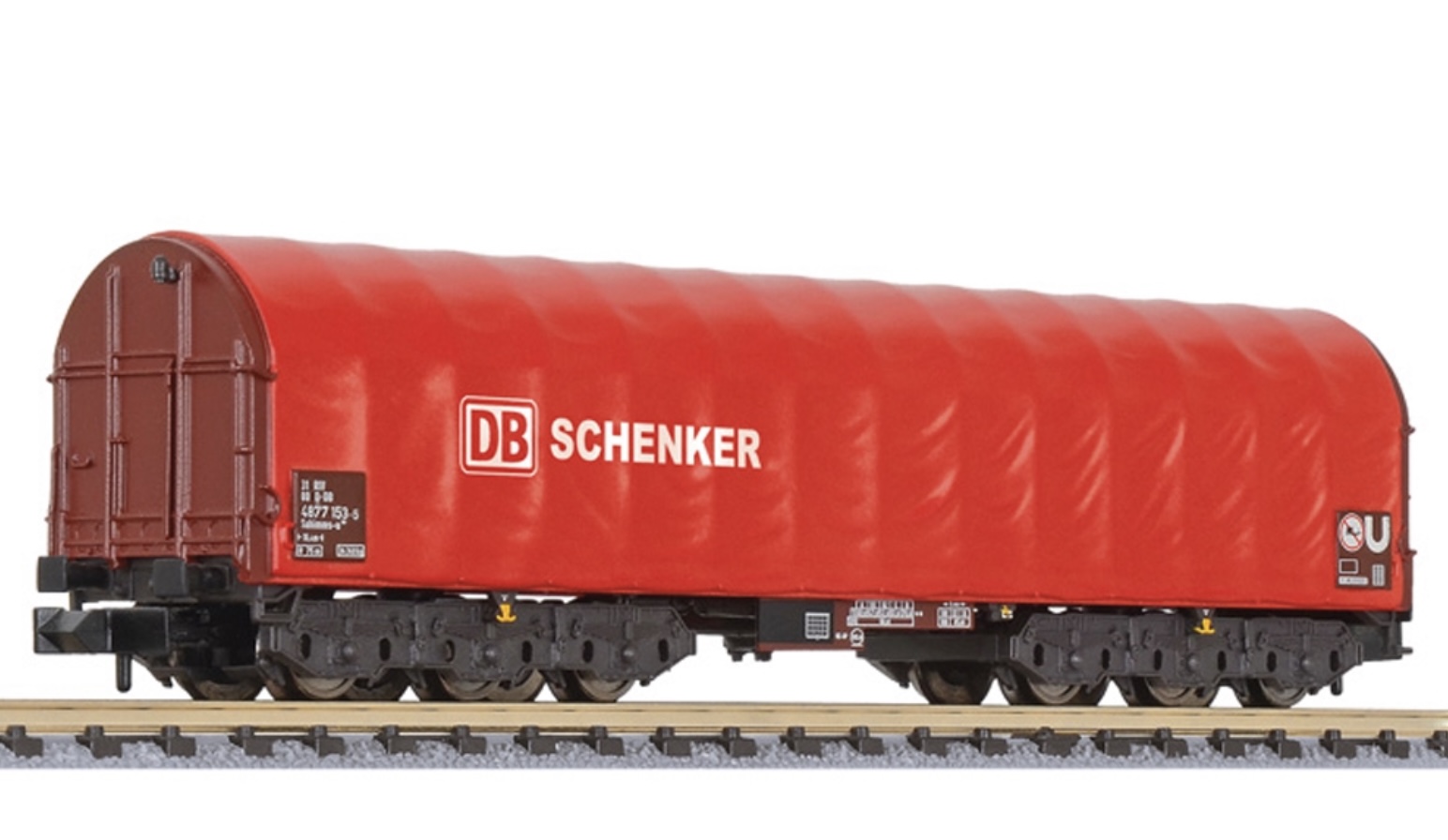 N Scale - Liliput - L265778 - Freight Wagon, Coil Transport , Sahimms-u 901, Ep.VI - DB Schenker - 31 80 4877 153-5