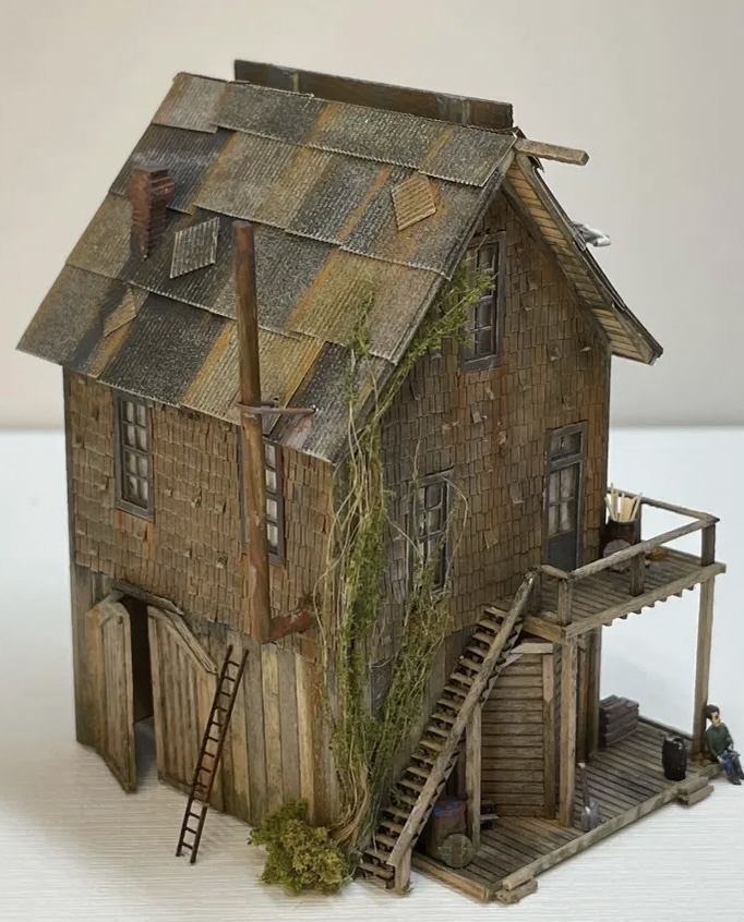 N Scale - Mudd Creek Models - MCM-001 - Structure, Building, Commercial, Mercantile - Commercial Structures