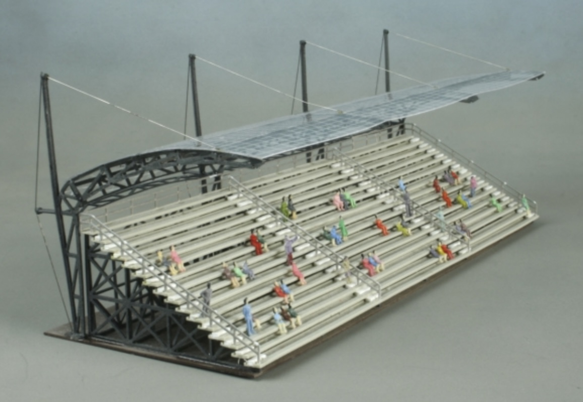 N Scale - Luetke - 63 327 - Structure, Sports, Stands, Bleachers - Commercial Structures
