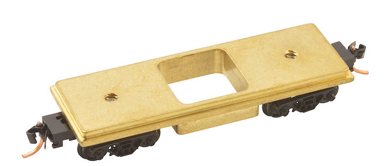 N Scale - Centerline - 60022 - Rail Cleaner, Brass - Track Cleaning Car