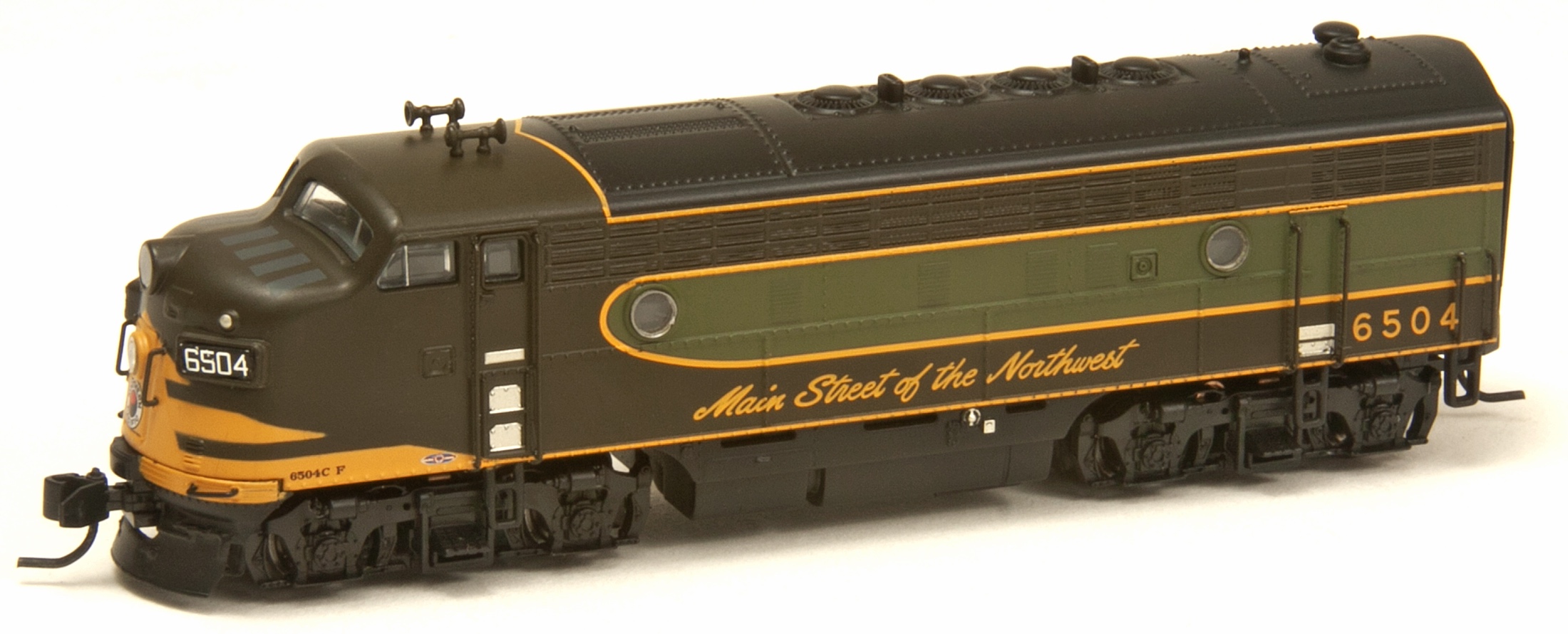 N Scale - Lowell Smith - 6510C-1 - Locomotive, Diesel, EMD F7 - Northern Pacific - 6510C
