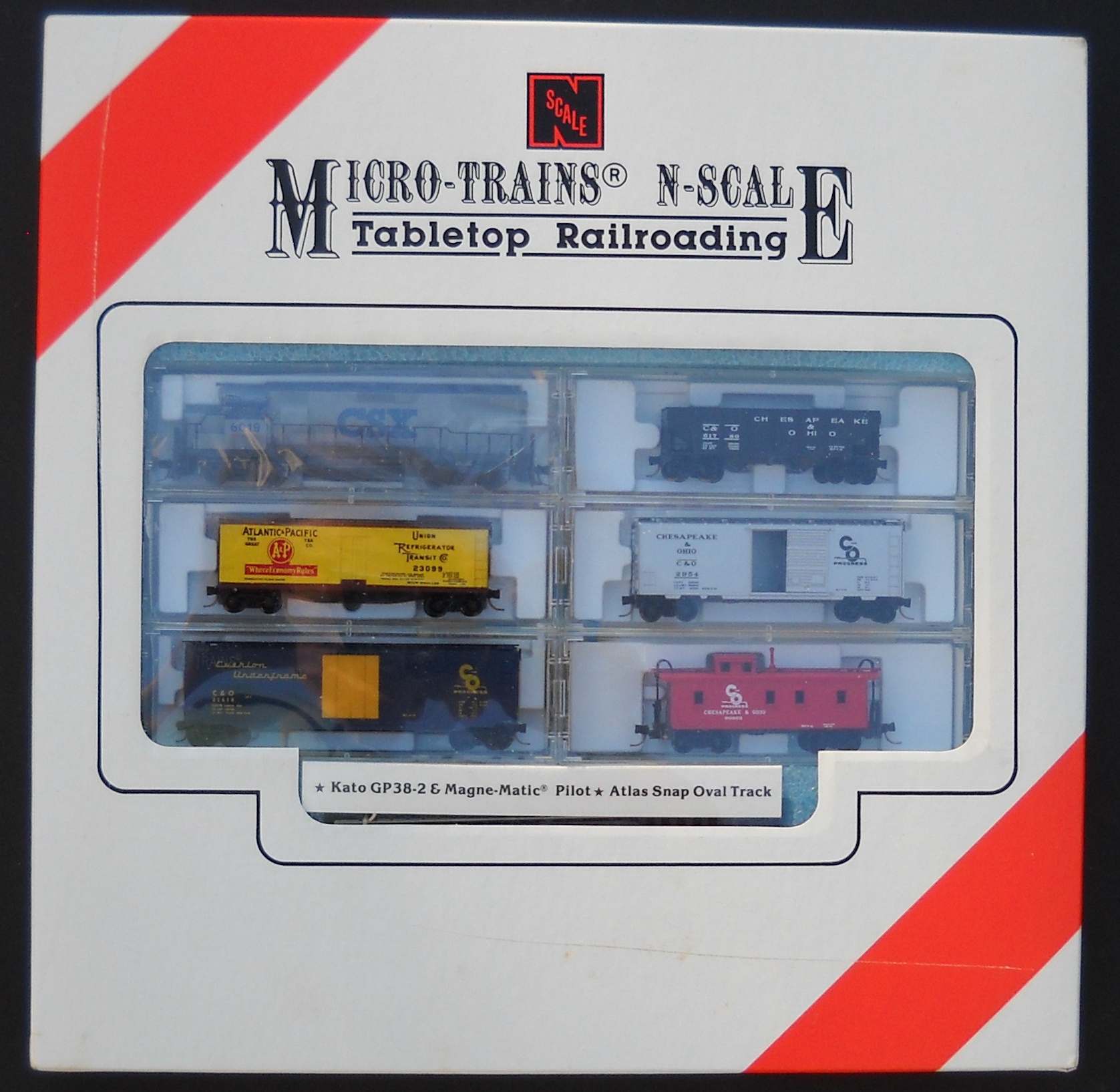 N Scale - Micro-Trains - 11502 - Boxed Set, Table Top - Various - 6-Pack