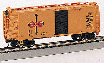 N Scale - Bachmann - 70084 - Boxcar, 40 Foot, PS-1 - Alton & Southern - 905