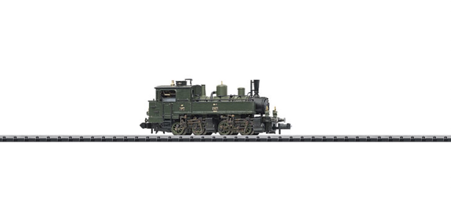 N Scale - Minitrix - 12319 - Locomotive, Steam, 0-4-4-0 Class BB II - K.Bay.Sts.B. (Royal Bavarian State Railroad) - 2527