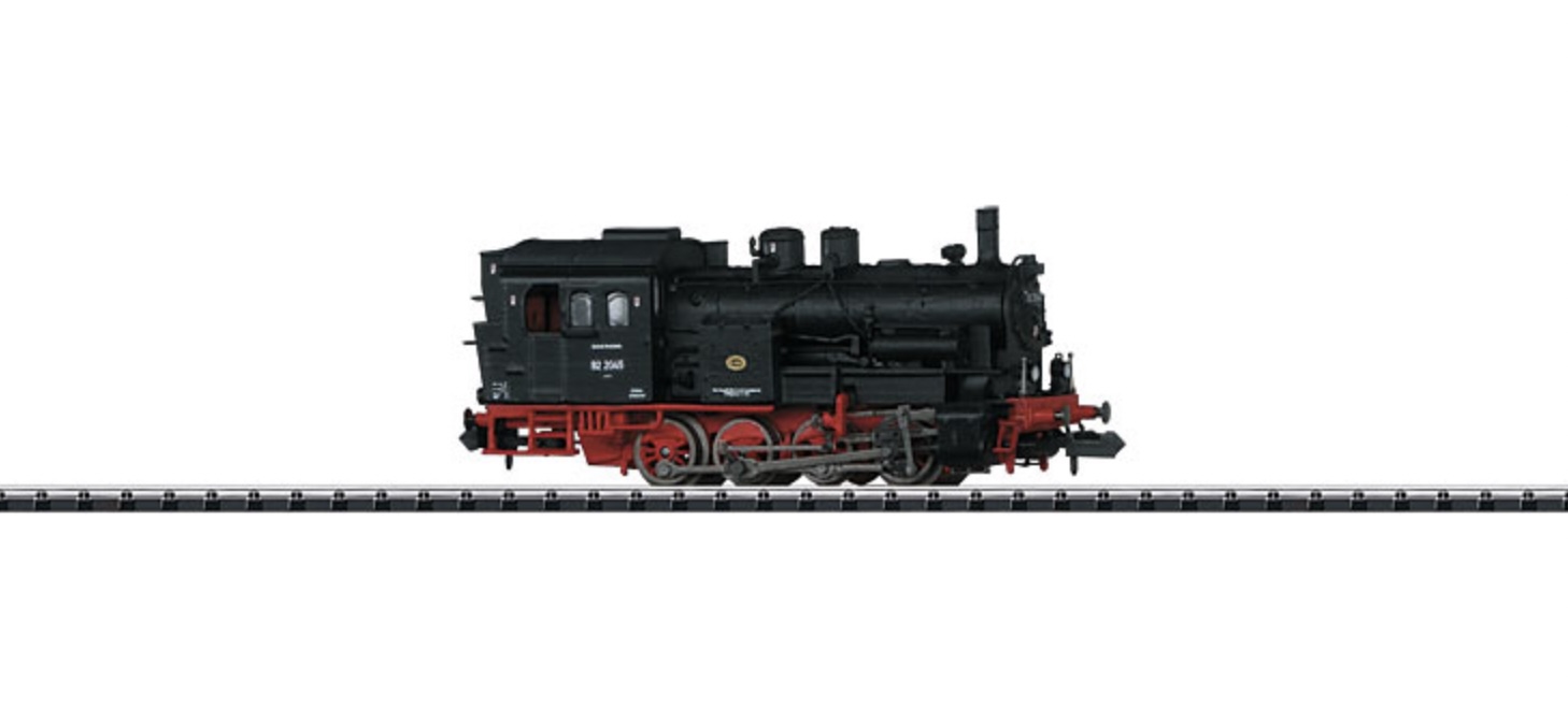 N Scale - Minitrix - 12416 - Locomotive, Steam, 0-8-0, Tank - Deutsche Bundesbahn - 92 2045