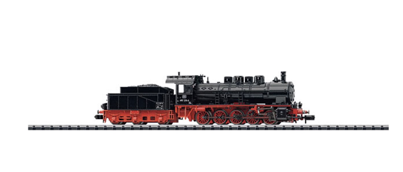 N Scale - Minitrix - 12575 - Locomotive, Steam, 0-10-0 Class 057 - Deutsche Bundesbahn - 057 070-5
