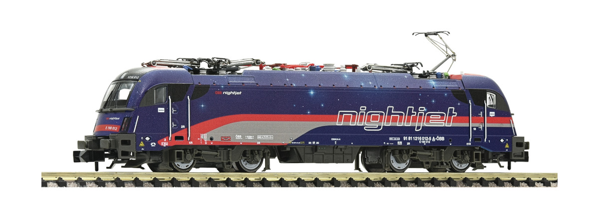 N Scale - Fleischmann - 781804 - Locomotive, Electric, Siemens ES64 U Taurus - ÖBB (Austrian Federal Railways) - 1216 012-5