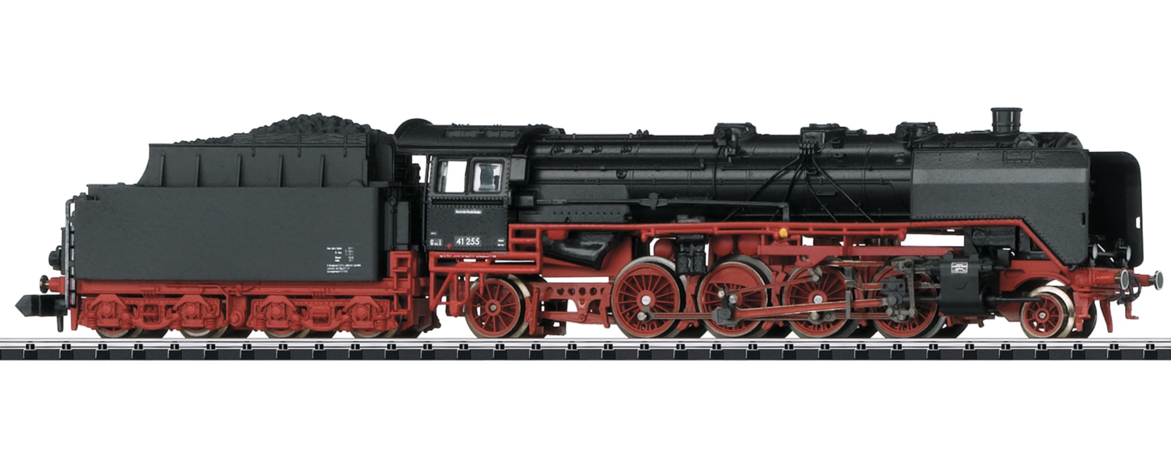 N Scale - Minitrix - 16415 - Locomotive, Steam, 2-10-2 Class 41 - Deutsche Bundesbahn - 41 255
