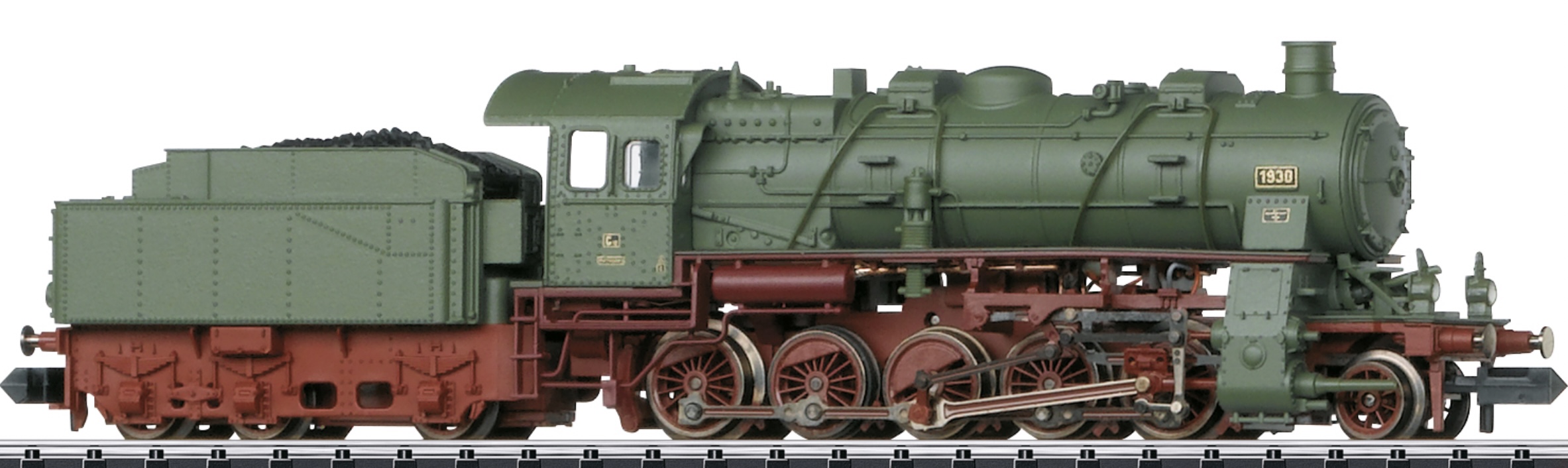N Scale - Minitrix - 16585 - Locomotive, Steam, 2-10-0 Class 58 - Painted/Lettered - 1930