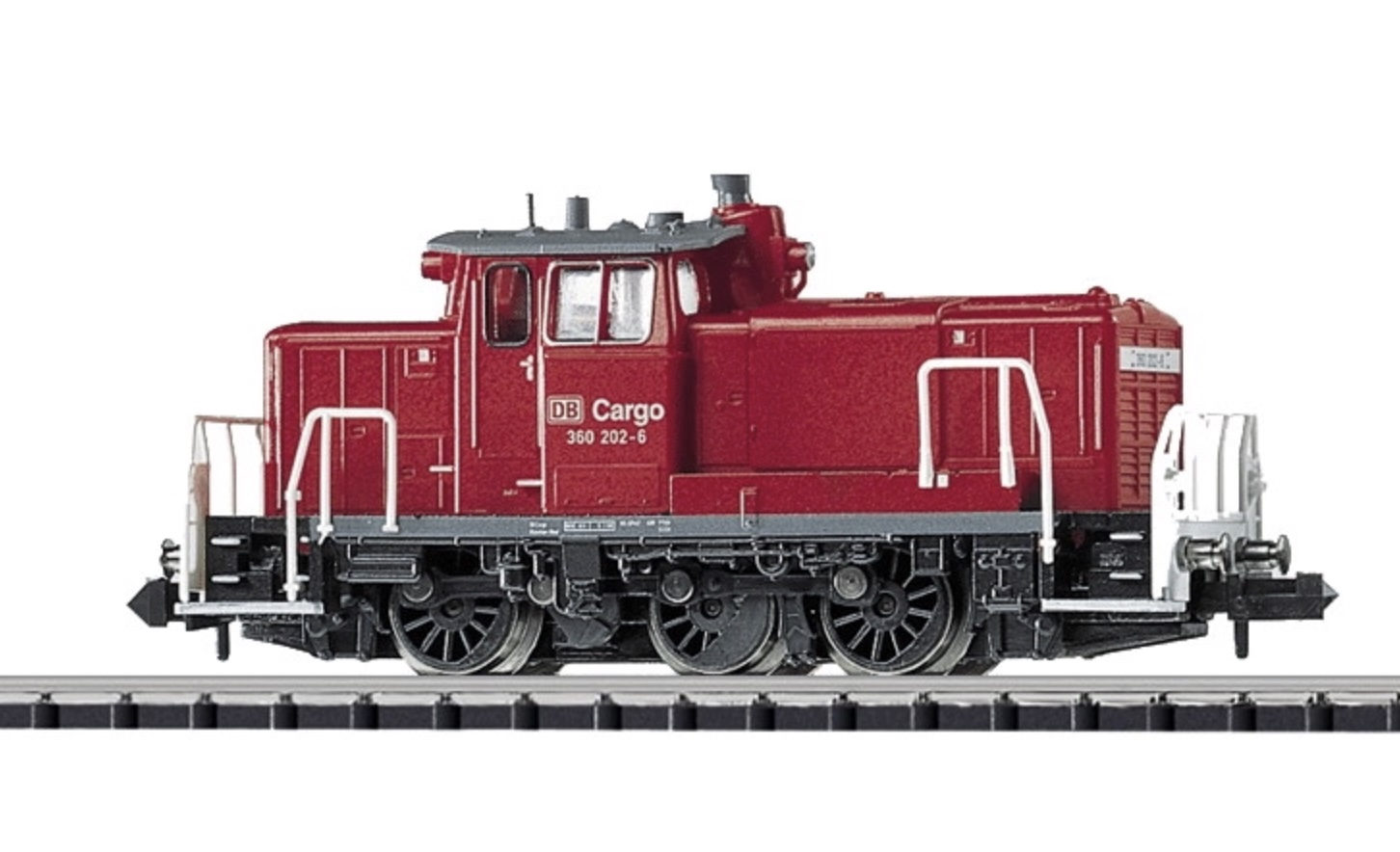 N Scale - Minitrix - 12145 - Locomotive, Diesel, DB Class 360, Epoch V - DB Cargo - 360 202-6