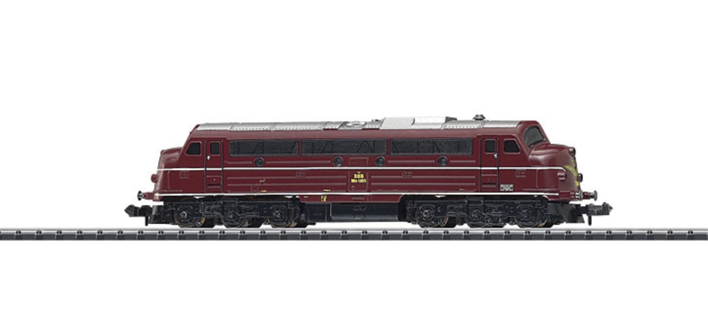 N Scale - Minitrix - 12267 - Locomotive, Diesel, DSB, Class MY1100, Epoch III - Danish State Railways (DSB) - 1103