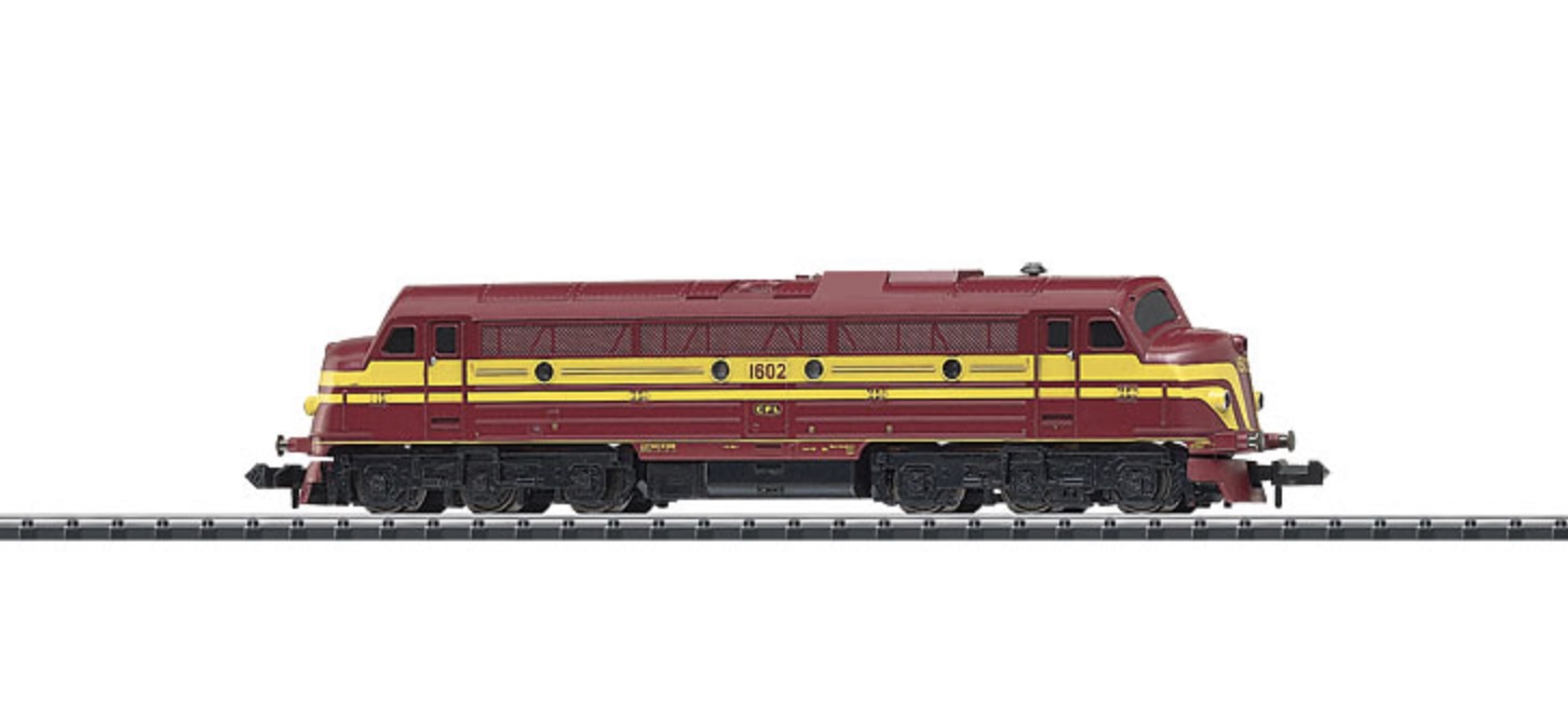 N Scale - Minitrix - 12269 - Locomotive, Diesel, CFL, Class 1600, Epoch IV - CFL - 1602