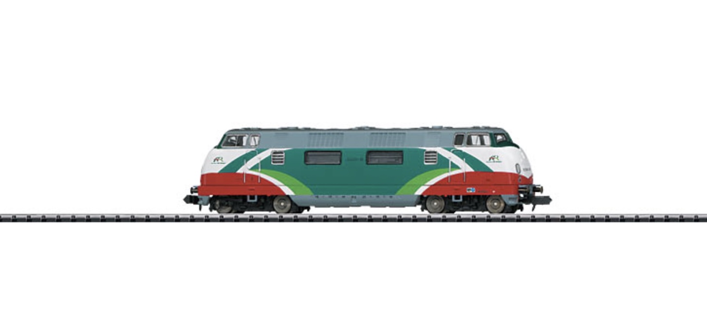 N Scale - Minitrix - 12337 - Locomotive, Diesel, Class D220, Epoch V - Ferrovie Emilia Romagna - D 220.011 ER