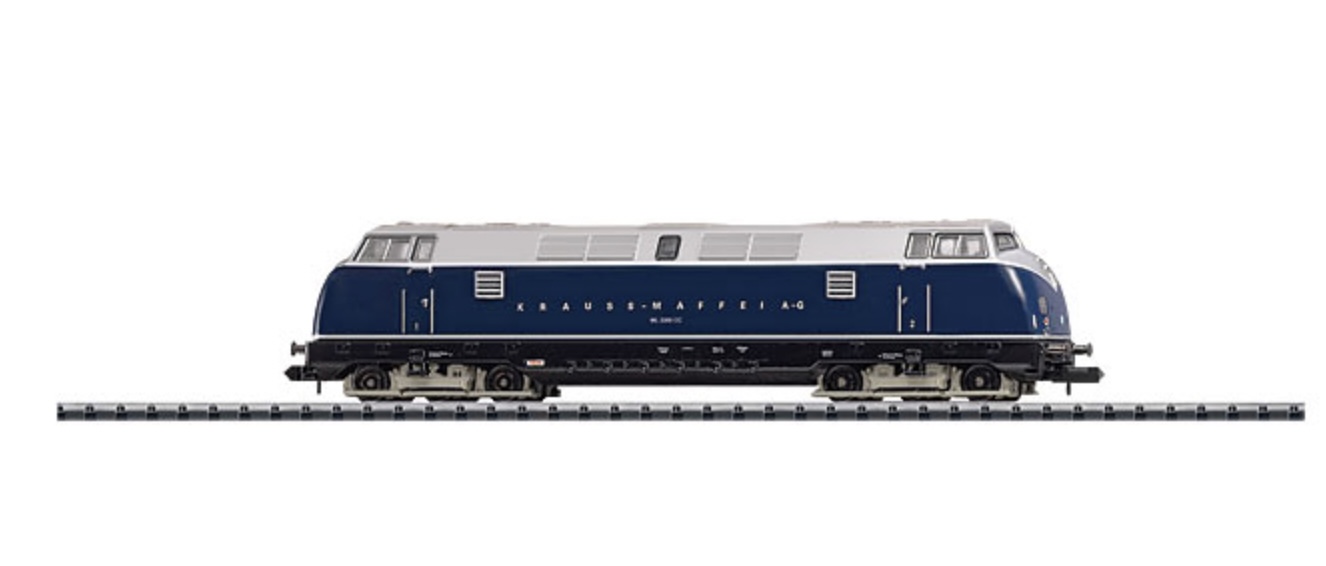 N Scale - Minitrix - 12424 - Locomotive, Diesel, ML, Class 2200, Epoch III - Painted/Lettered - ML 2200 CC