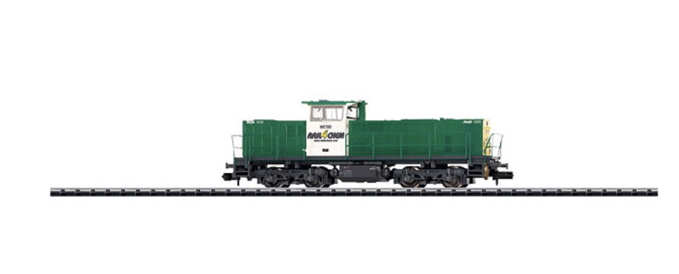 N Scale - Minitrix - 12572 - Locomotive, Diesel, MaK Switcher, Epoch V - RAIL4CHEM - 1201