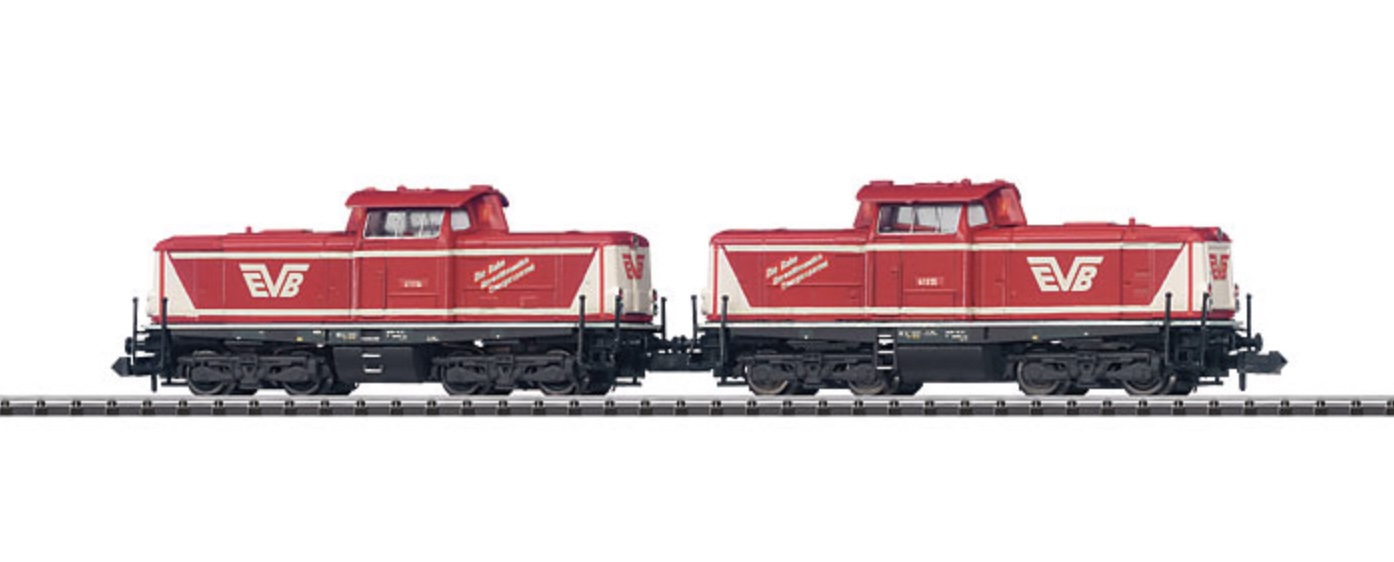 N Scale - Minitrix - 12563 - Locomotive, Diesel, Class 410, Epoch V - Painted/Lettered - 2-Pack