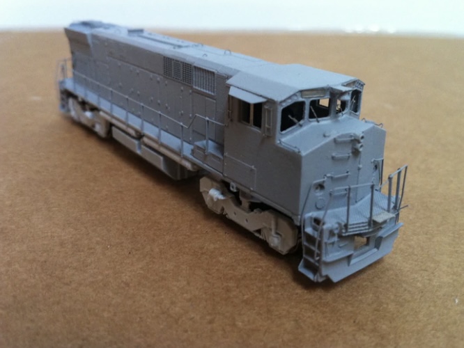 N Scale - Briggs Models - N117 - Locomotive, Diesel, M420 - Undecorated