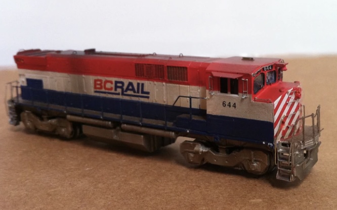 N Scale - Briggs Models - N116 - Locomotive, Diesel, M420 - Undecorated