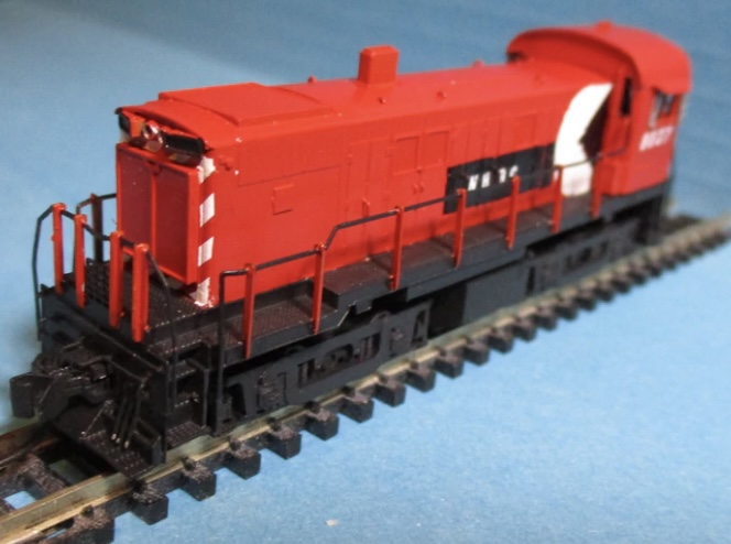N Scale - Briggs Models - N012 - Locomotive, Diesel, Alco/MLW, RS23 - Undecorated
