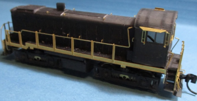 N Scale - Briggs Models - N013 - Locomotive, Diesel, S-13, Switcher - Undecorated