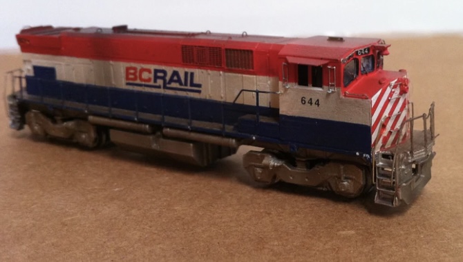 N Scale - Briggs Models - N052 - Locomotive, Diesel, M420 - Undecorated