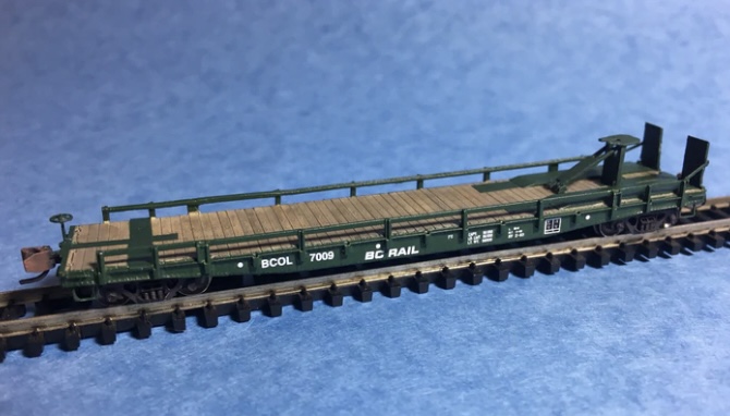 N Scale - Briggs Models - N020 - Rolling Stock, Flat Car, TOFC - Undecorated