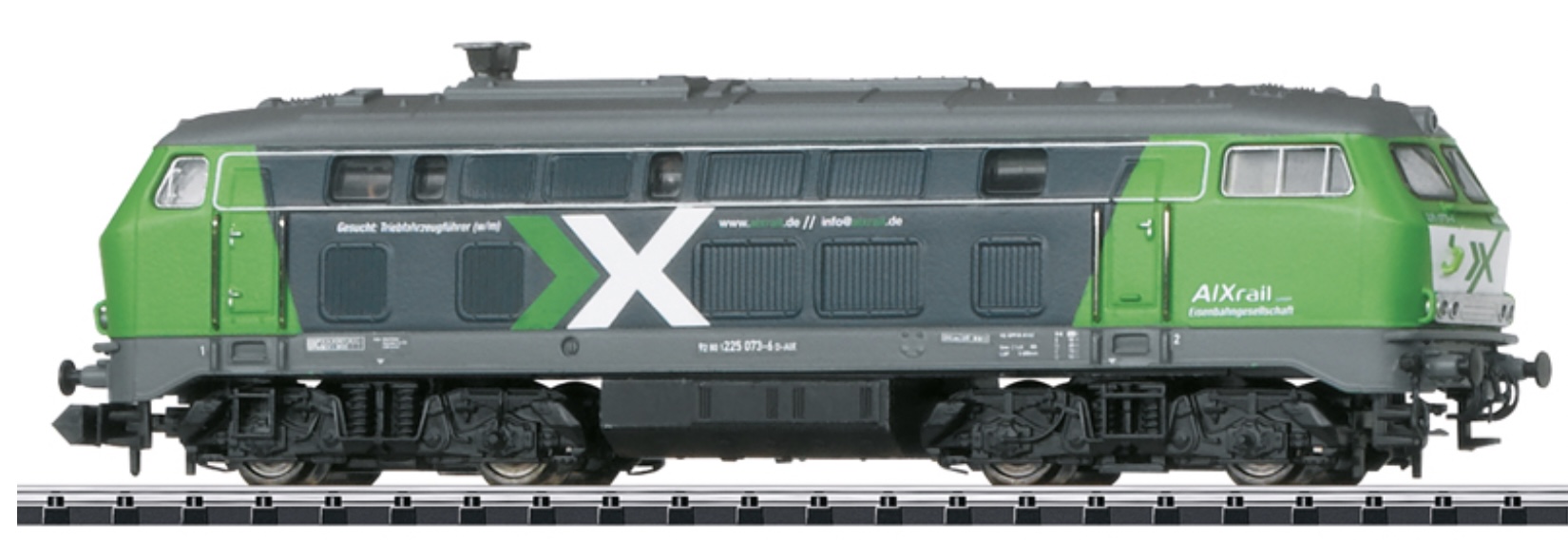 N Scale - Minitrix - 16253 - Locomotive, Diesel, Class 225, Epoch VI - Painted/Lettered - 225 073-6