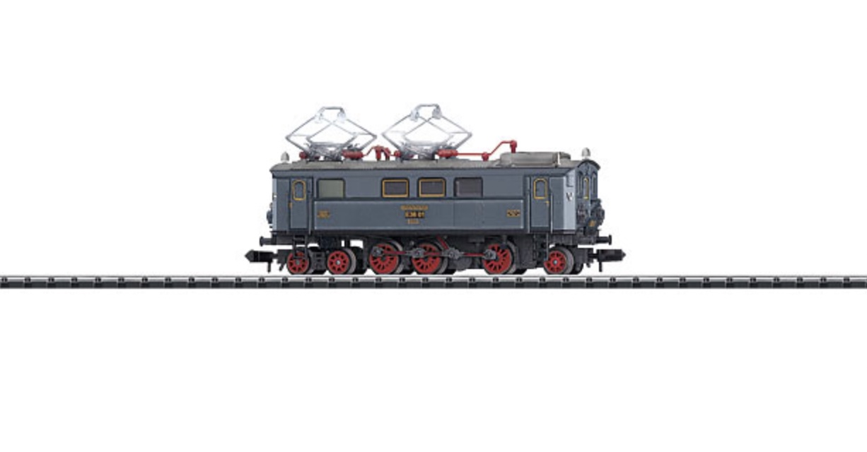 N Scale - Minitrix - 12462 - Locomotive, Electric, Class E36, Epoch II - Deutsche Reichsbahn - E36 01