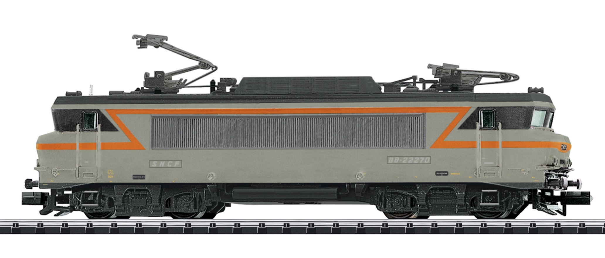 N Scale - Minitrix - 16005 - Locomotive, Electric, Class BB22200, Epoch IV - SNCF - BB-22270