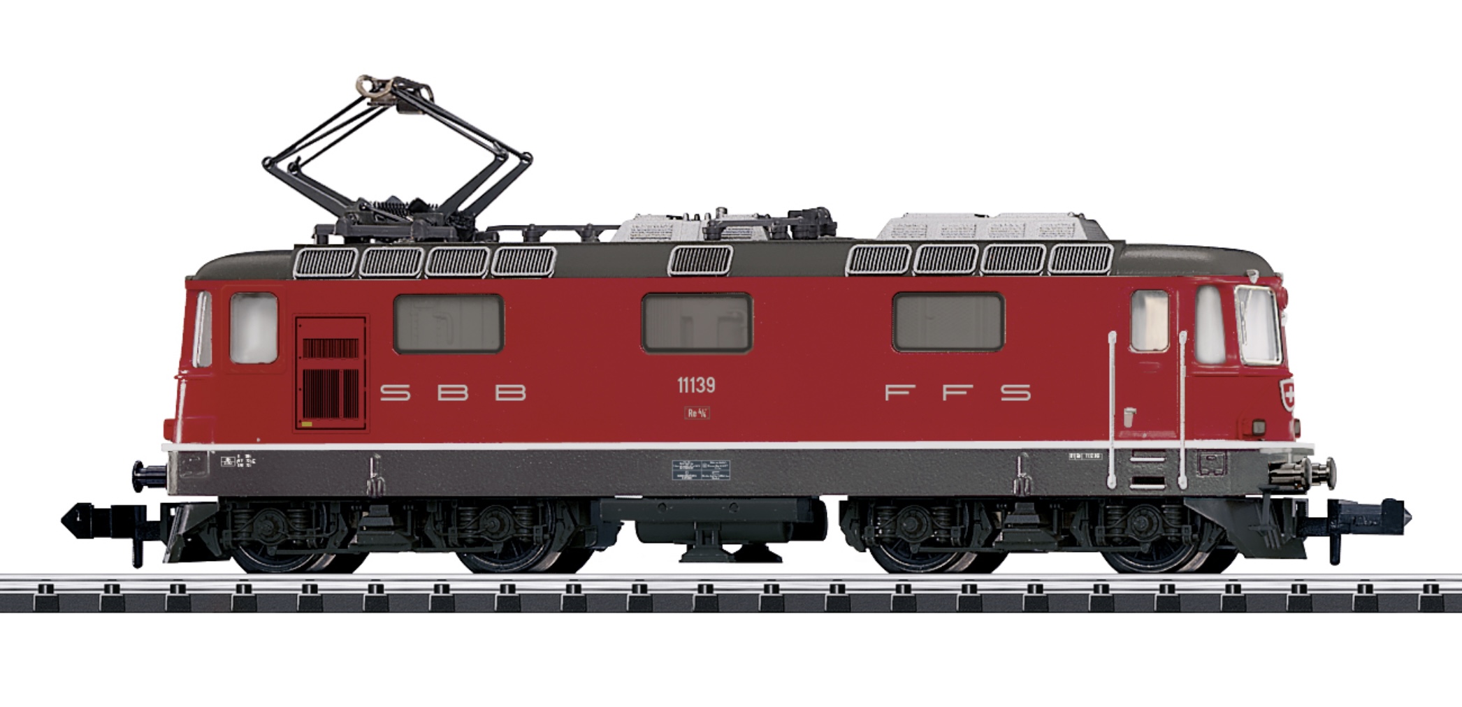 N Scale - Minitrix - 16882 - Electric Locomotive, Re 4/4, Epoch IV - SBB CFF FFS - 11139