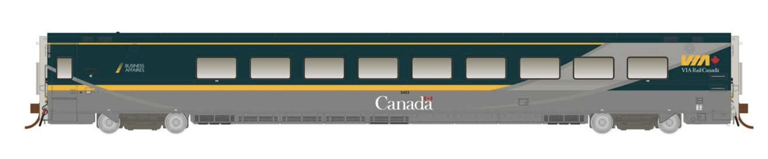 N Scale Rapido Trains 508006 Passenger Car, LRC, Lightweigh...