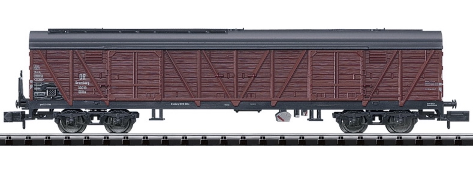 N Scale - Minitrix - 15133 - Boxcar, Wood, Bromberg, Epoch II - Deutsche Reichsbahn - 10 019