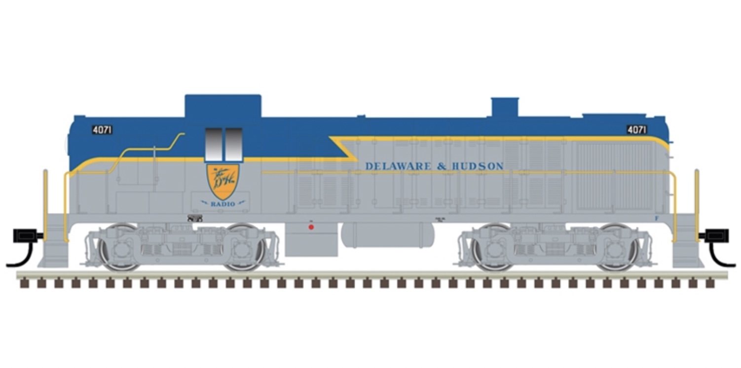 N Scale - Atlas - 40 005 502 - Locomotive, Diesel, Alco RS-3 - Delaware & Hudson - 4082