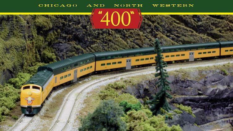 N Scale - Kato USA - 106-0046 - Locomotive, Diesel, EMD E8 - Chicago & North Western - 6-Pack