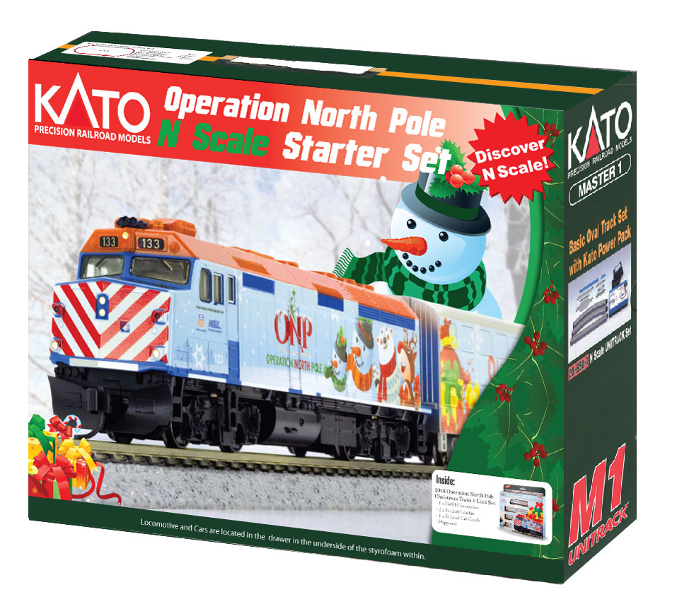 N Scale - Kato USA - 106-0045 - Locomotive, Diesel, EMD F40PH - Chicago Metra - 6-Pack