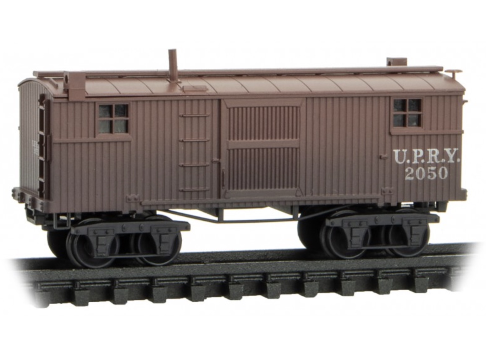N Scale - Micro-Trains - 152 53 081 - Caboose, 26 Foot, Truss Rod - Union Pacific - 2050